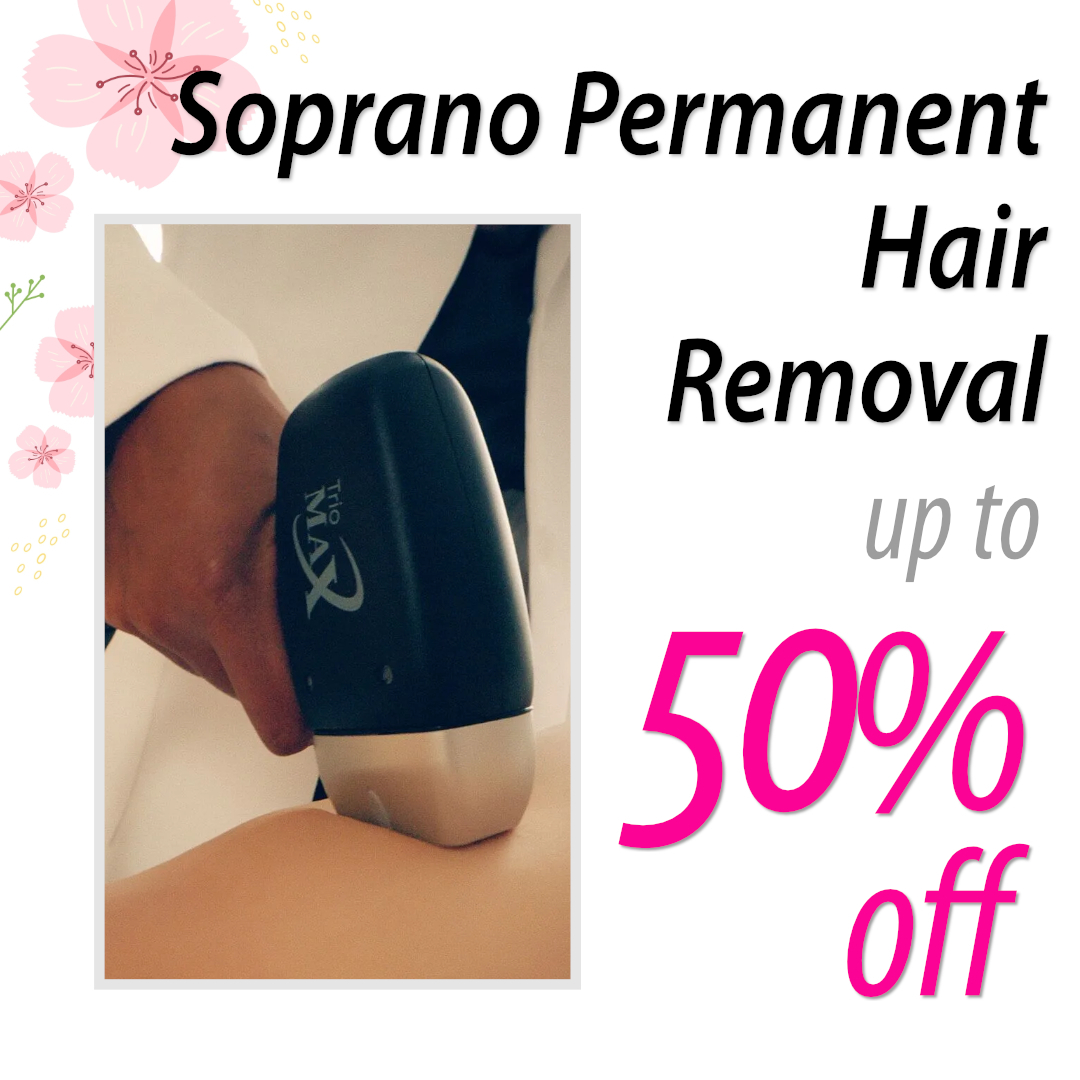 Up to 50% OFF Soprano Permanent Hair Removal