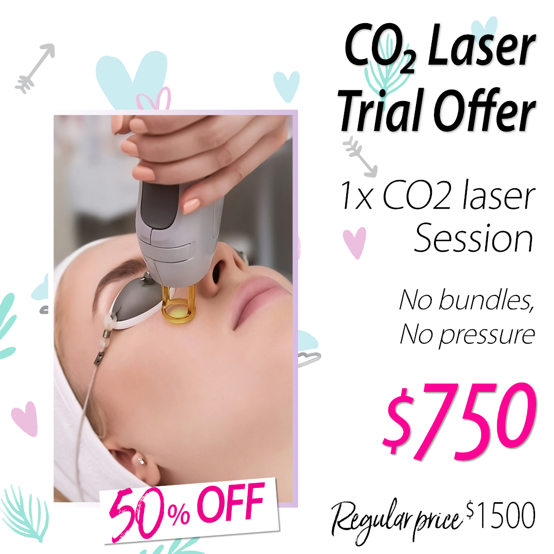CO₂ Laser Trial Offer - Not ready to commit to a full package? Start with a single session.