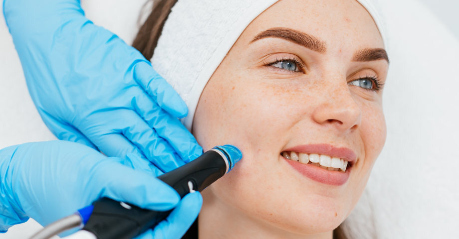 After exfoliation, serums are infused into the skin. This final step is why proponents say it’s so effective.