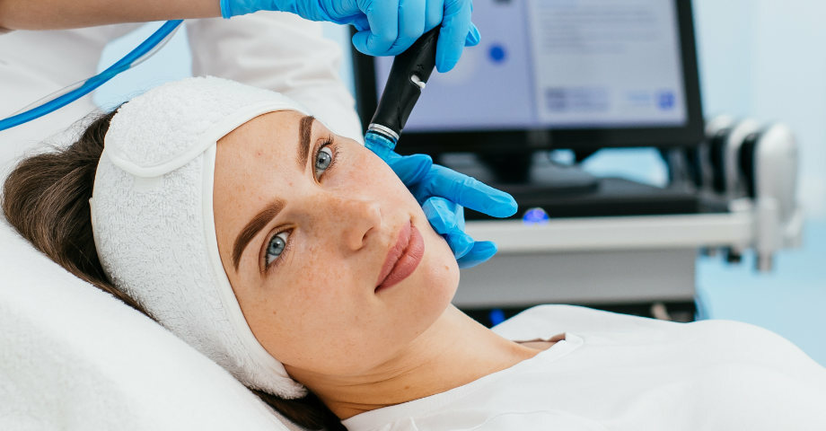 The HydraFacial is similar to microdermabrasion. The HydraFacial device uses an exfoliating tip with suction to remove dead skin cells from your face. After exfoliation, serums are infused into the skin. This final step is why proponents say it’s so effective.