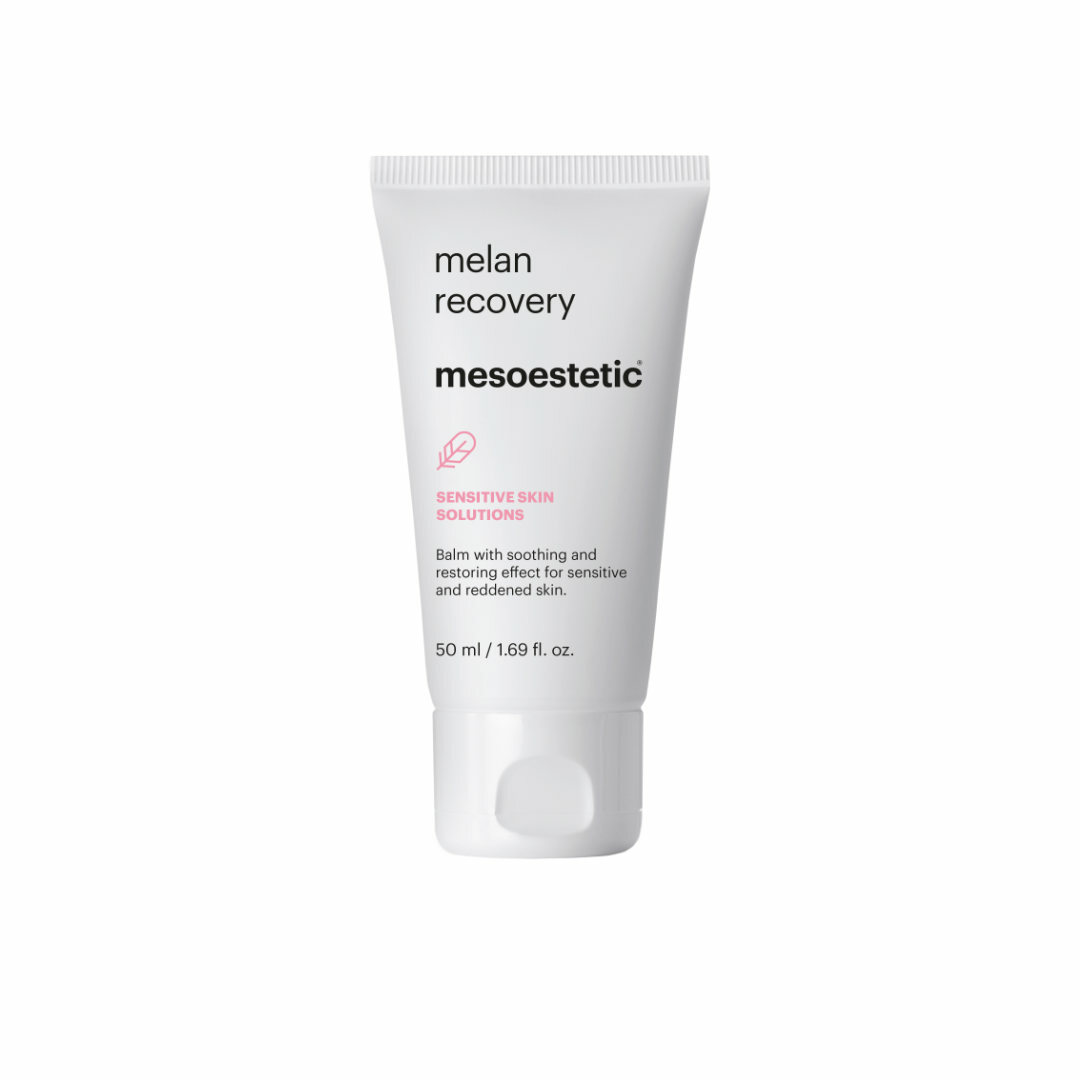 mesoestetic melan recovery - is an intensive treatment to combat reactive signs of irritation and redness, providing the sensation of instant relief.