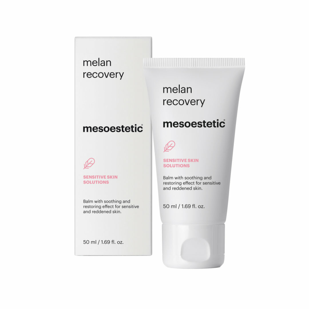 mesoestetic melan recovery - is an intensive treatment to combat reactive signs of irritation and redness, providing the sensation of instant relief.